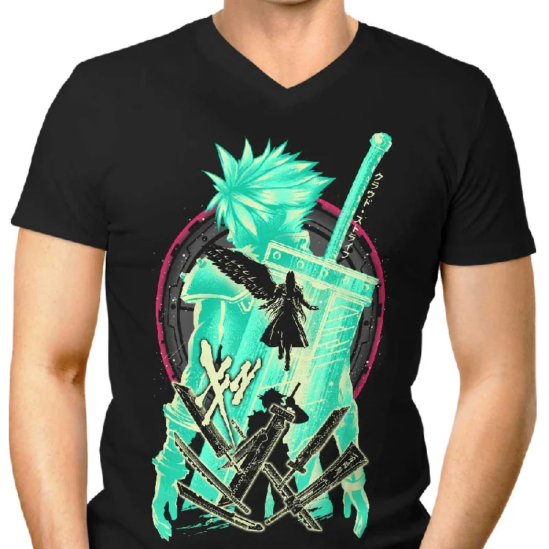 Soldiers of Shinra - Men's V-Neck