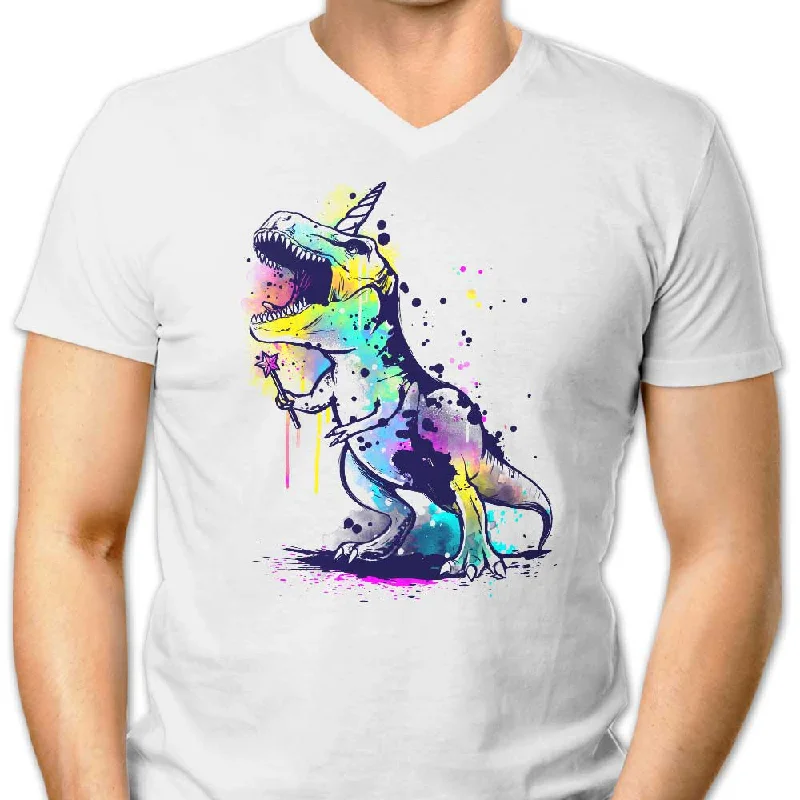 Unicornasaurus Rex - Men's V-Neck