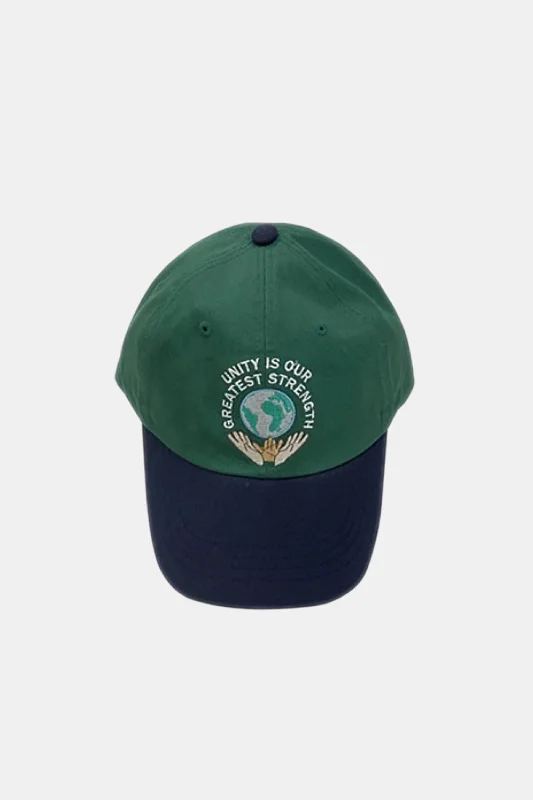 Earth Day Ballcap, Green & Navy