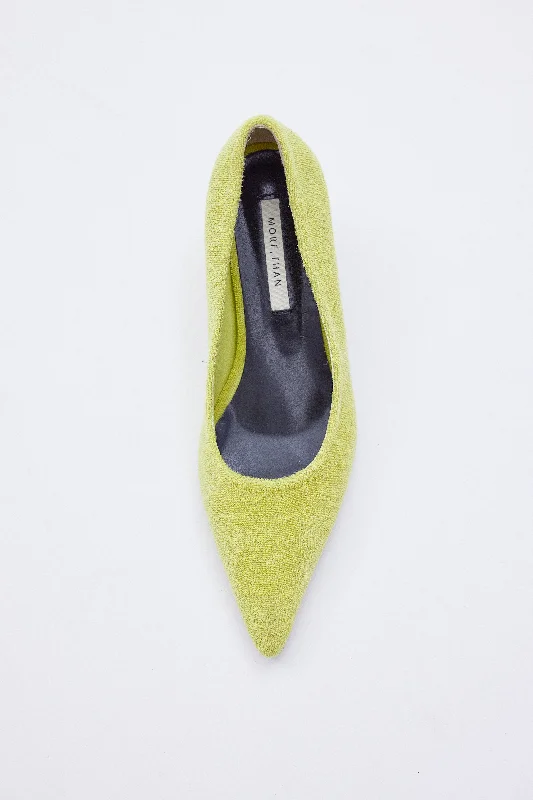 Terry Cloth Pumps, Citronella