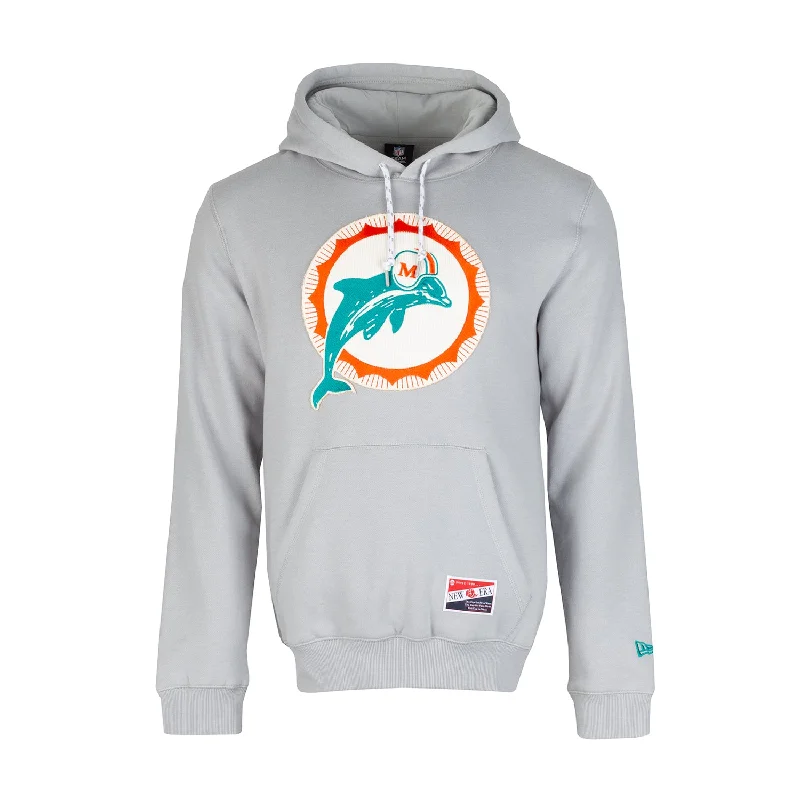 Dolphins Corduroy Hoody - Mens