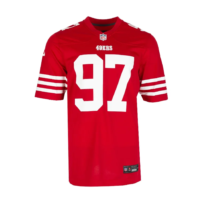 Niners Nike Home Game Jersey Bosa - Mens